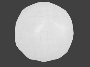 animowany model asteroidy HD Model 3D