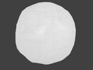 animowany model asteroidy HD Model 3D