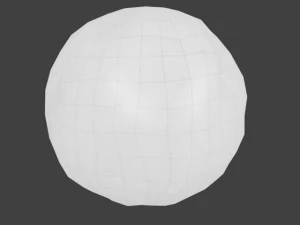 animowany model asteroidy HD Model 3D