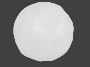 animowany model asteroidy HD Model 3D