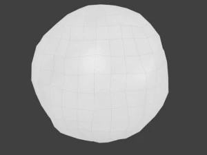 animowany model asteroidy HD Model 3D