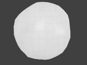 animowany model asteroidy HD Model 3D