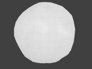 animowany model asteroidy HD Model 3D