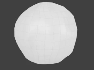 animowany model asteroidy HD Model 3D