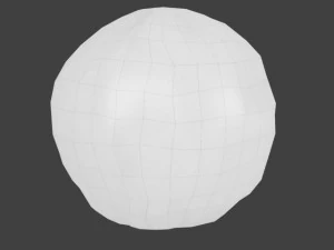 animowany model asteroidy HD Model 3D