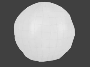 animowany model asteroidy HD Model 3D