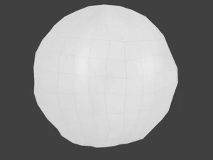 animowany model asteroidy HD Model 3D