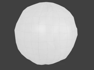 animowany model asteroidy HD Model 3D