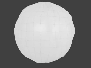 animowany model asteroidy HD Model 3D