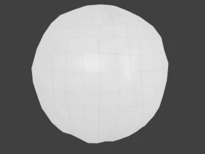 animowany model asteroidy HD Model 3D