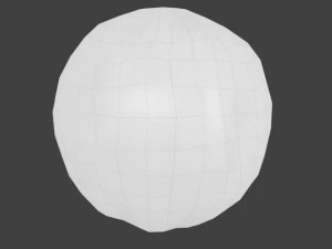 animowany model asteroidy HD Model 3D