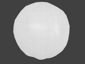 animowany model asteroidy HD Model 3D