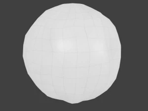 animowany model asteroidy HD Model 3D