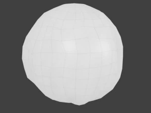 animowany model asteroidy HD Model 3D