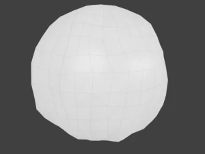 animowany model asteroidy HD Model 3D