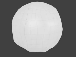 animowany model asteroidy HD Model 3D