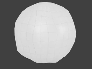 animowany model asteroidy HD Model 3D