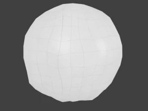 animowany model asteroidy HD Model 3D