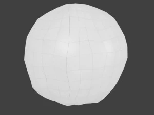 animowany model asteroidy HD Model 3D