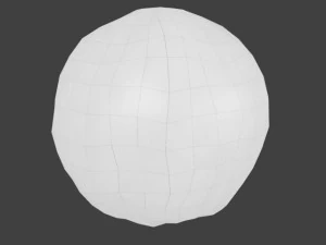 animowany model asteroidy HD Model 3D