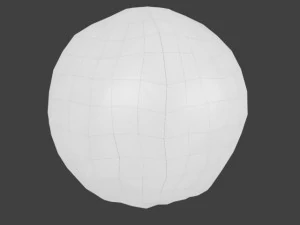 animowany model asteroidy HD Model 3D