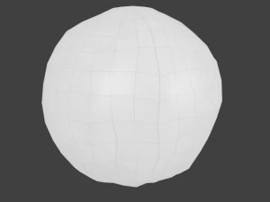 animowany model asteroidy HD Model 3D