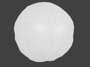 animowany model asteroidy HD Model 3D