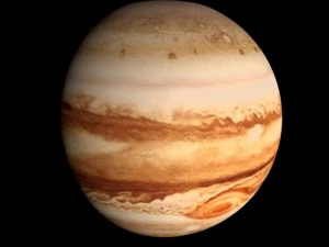 animated hd jupiter model 3D Model