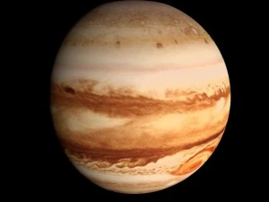 animated hd jupiter model 3D Model