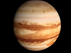 animated hd jupiter model 3D Model