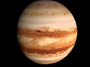 animated hd jupiter model 3D Model