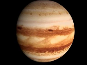 animated hd jupiter model 3D Model