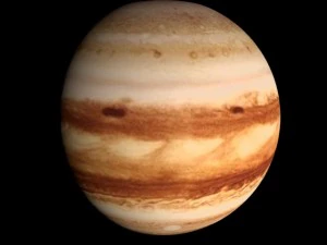 animated hd jupiter model 3D Model