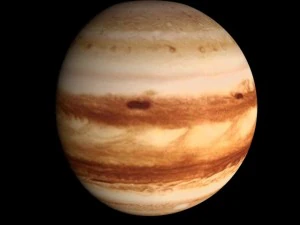 animated hd jupiter model 3D Model