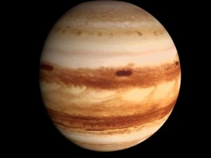 animated hd jupiter model 3D Model