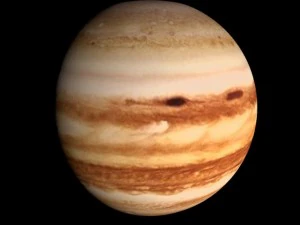 animated hd jupiter model 3D Model
