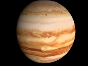 animated hd jupiter model 3D Model