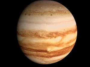animated hd jupiter model 3D Model