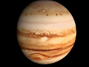 animated hd jupiter model 3D Model