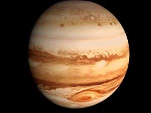 animated hd jupiter model 3D Model