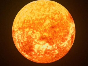 animated sun model 3D Model