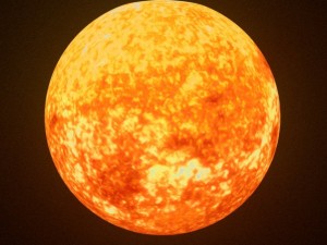 animated sun model 3D मॉडल