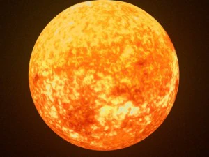 animated sun model 3D Model