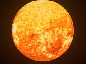 animated sun model 3D मॉडल