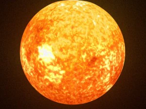 animated sun model 3D Model