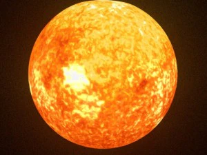 animated sun model 3D Model