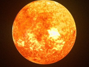 animated sun model 3D मॉडल