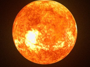 animated sun model 3D मॉडल