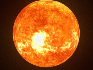 animated sun model 3D मॉडल