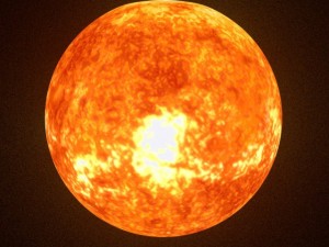 animated sun model 3D मॉडल